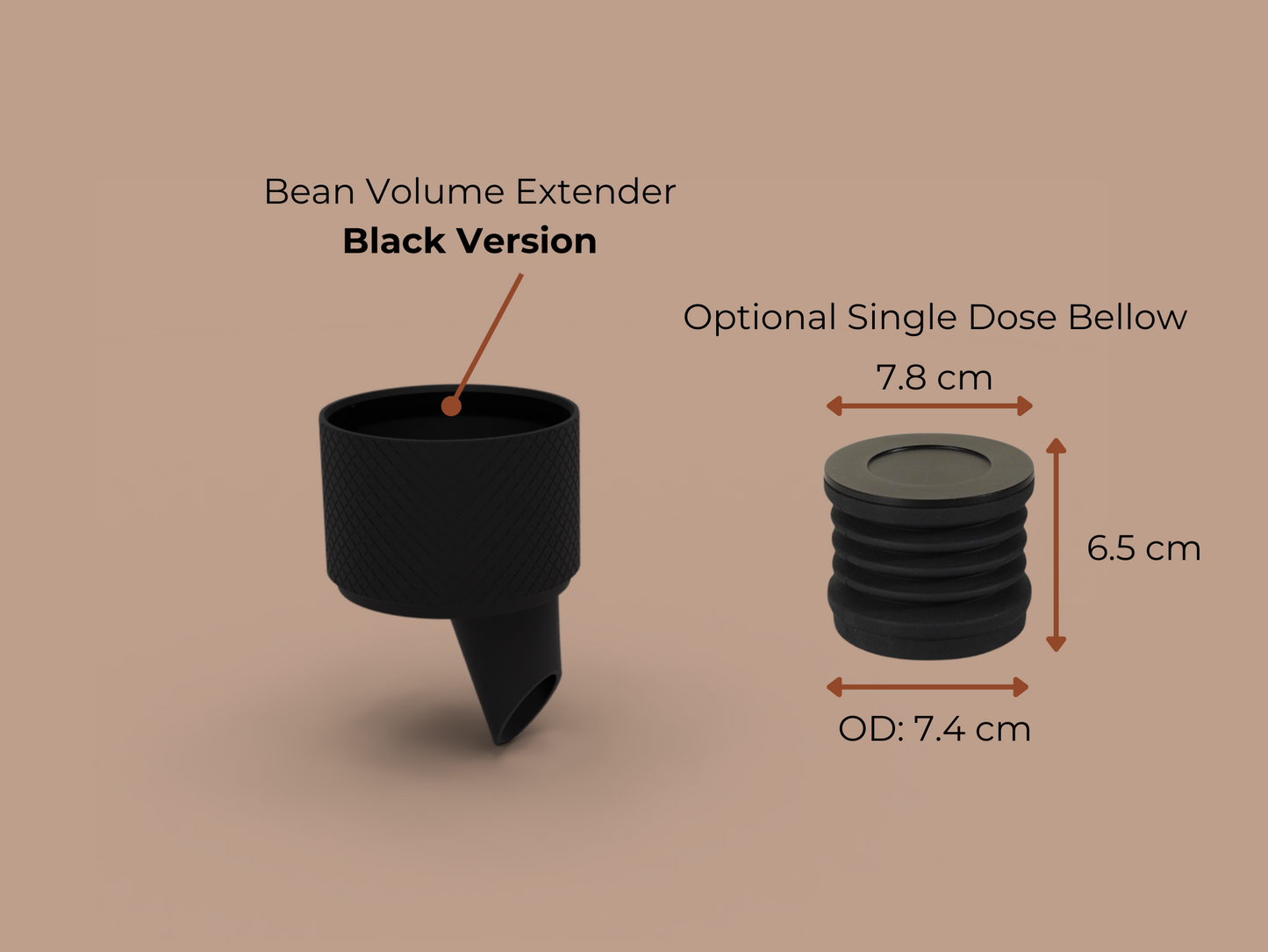 Slow Feeder Bean Volume Extender (compatible to Basic & PRO Version)