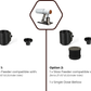 Electric Slow Feeder PRO - Variable Speed - Black Version