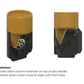 Slow Feeder Bean Volume Extender (compatible to Basic & PRO Version)