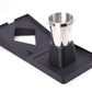 Eureka Mignon Set with Tilted Base | Magnetic Front Tray | Metallic Dosing Cup and Stand | Low Retention Kit | Reduced Coffee Spillage