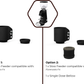 Electric Slow Feeder PRO - Variable Speed - Black Version