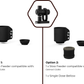 Electric Slow Feeder PRO - Variable Speed - Black Version