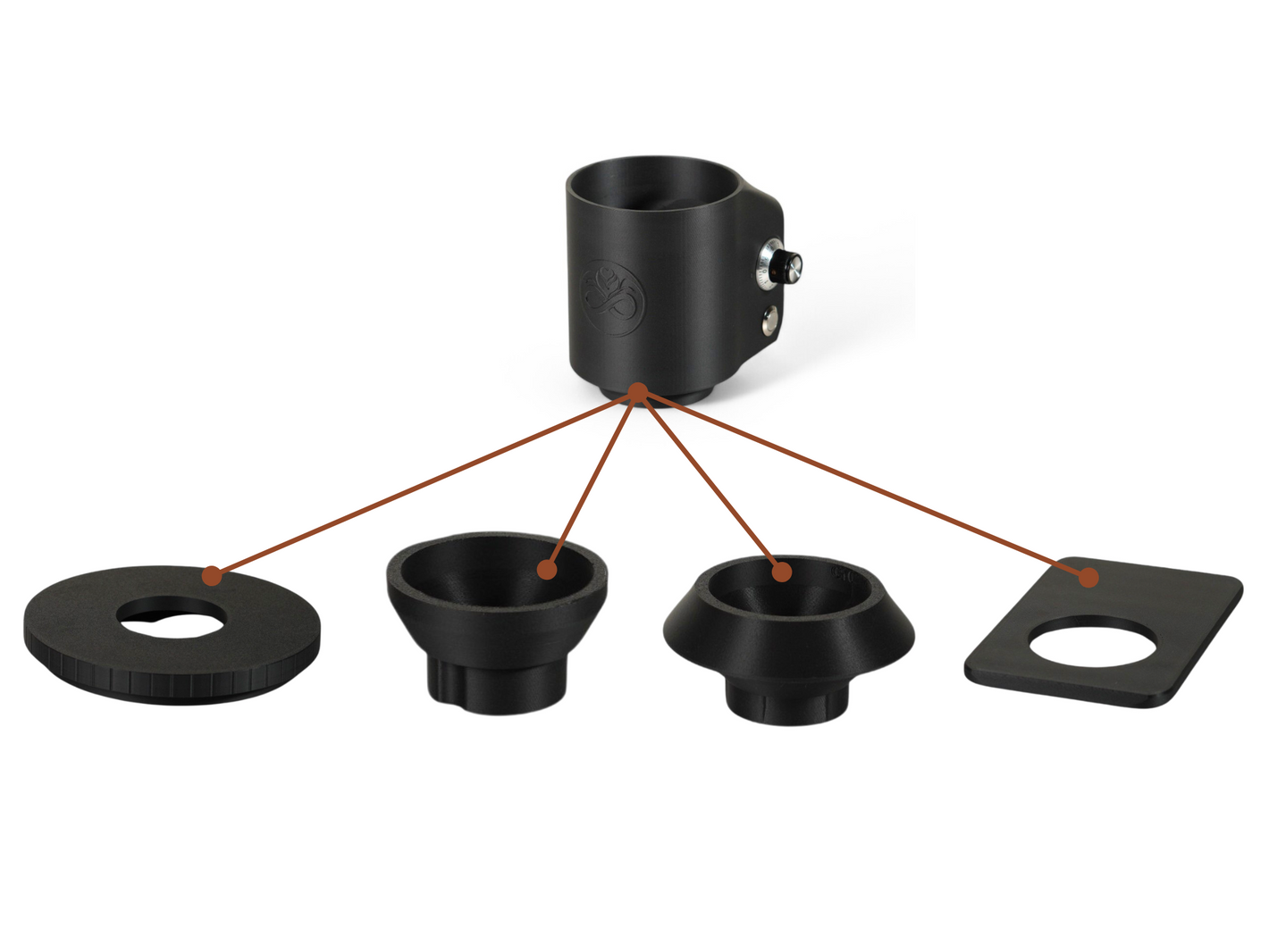 Electric Slow Feeder Grinder Adapters