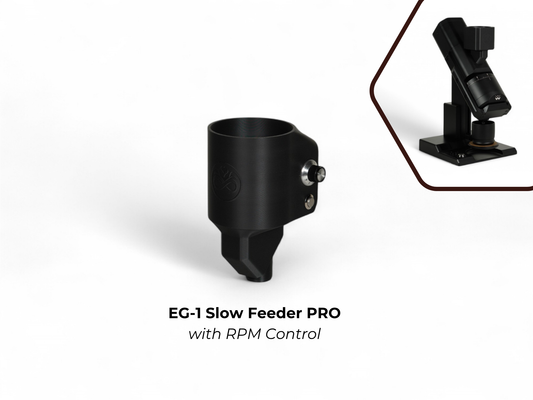 Pre-Order Weber Workshops EG-1 Slow Feeder Pro - Variable Speed - Delivery July 2025