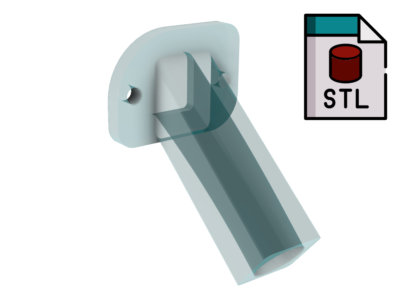 STL - DF64 Low Retention Declumper and Chute