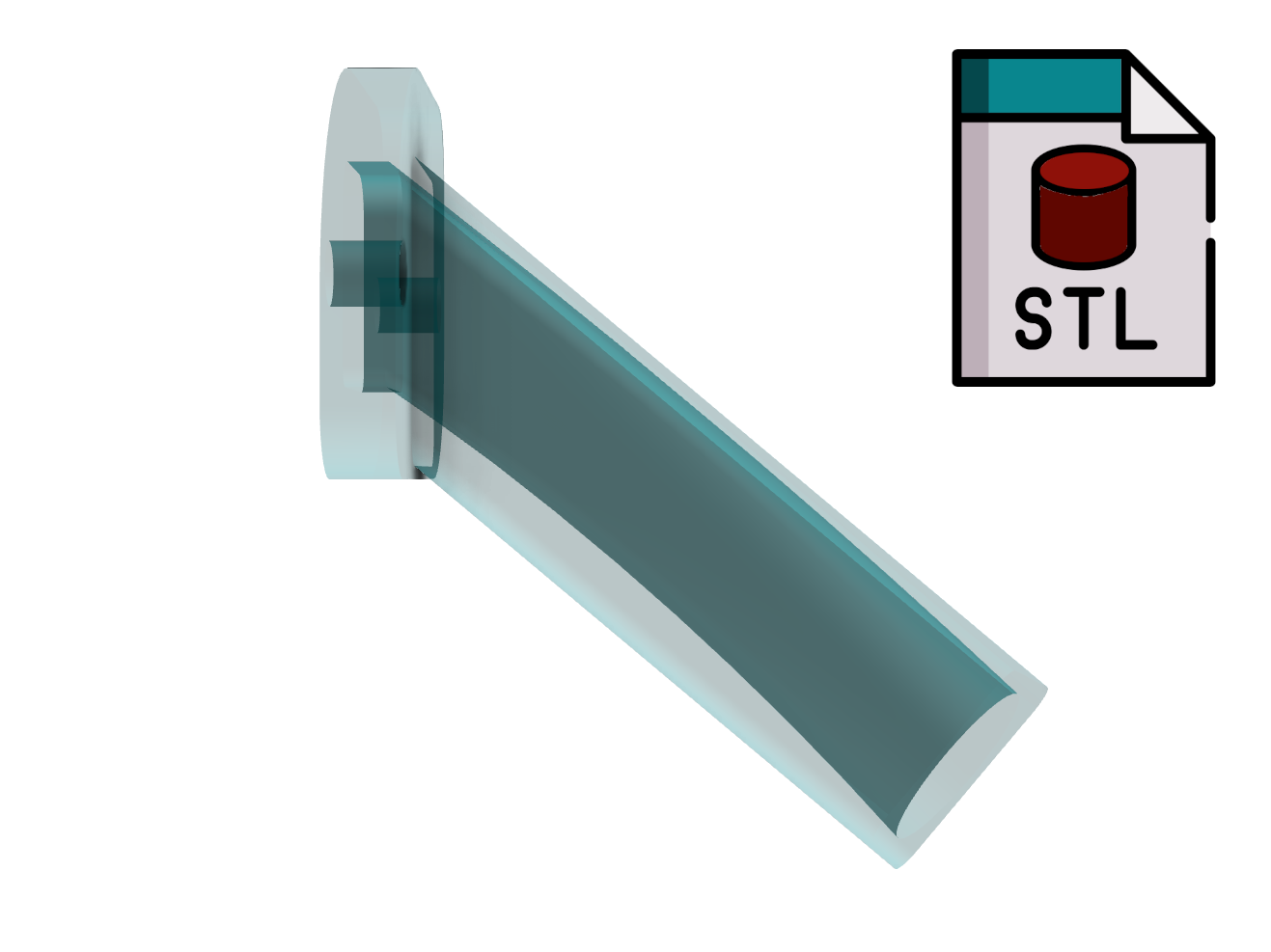 STL - DF64 Low Retention Declumper and Chute