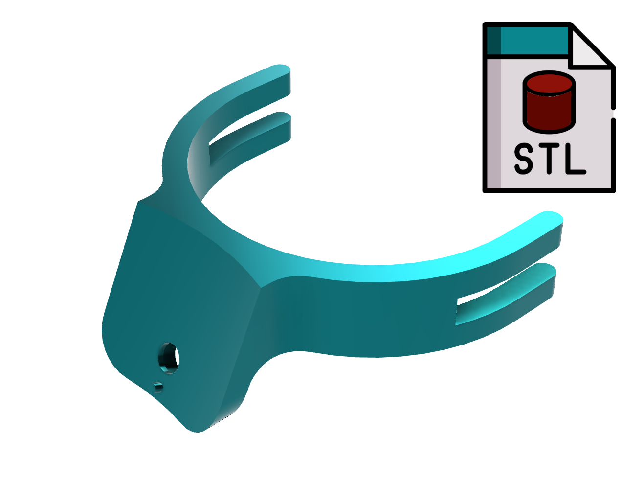 STL - DF64 Upgraded Dosing Cup Holder