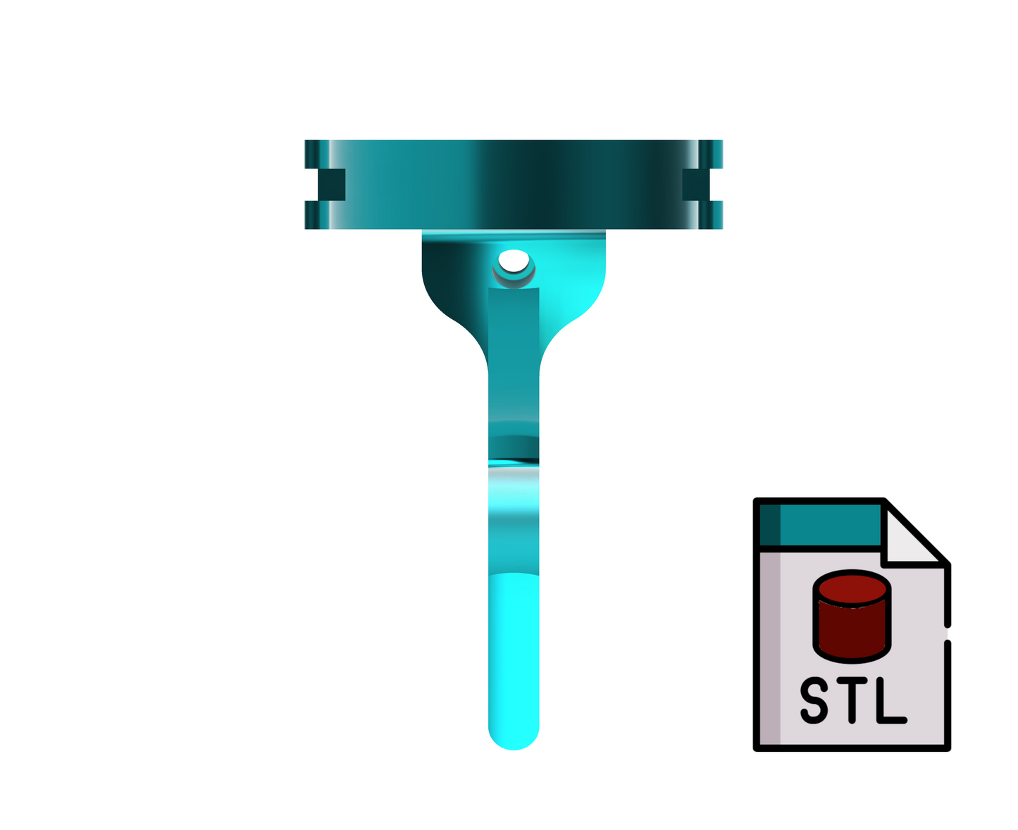 STL - DF64 V1-V2 Switch for Original Dosing Cup