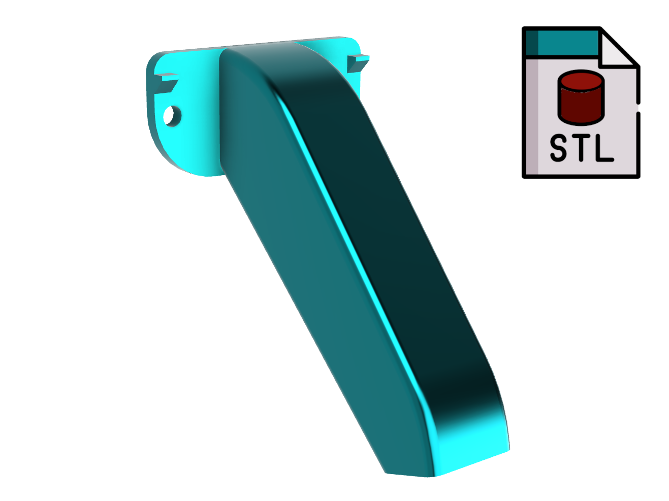 STL - DF83 V1/V2 Low Retention Declumper and Chute