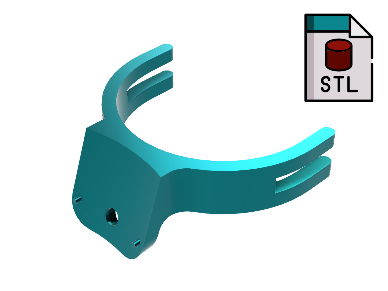 STL - DF83 Upgraded Dosing Cup Holder